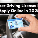 No-Paper Driving License: How to Apply Online in 2025