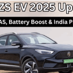 MG ZS EV 2025 Update – ADAS, Battery Boost & India Price Announced