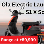 Ola Electric Launches S1 X Scooter with 190 KM Range at ₹89,999