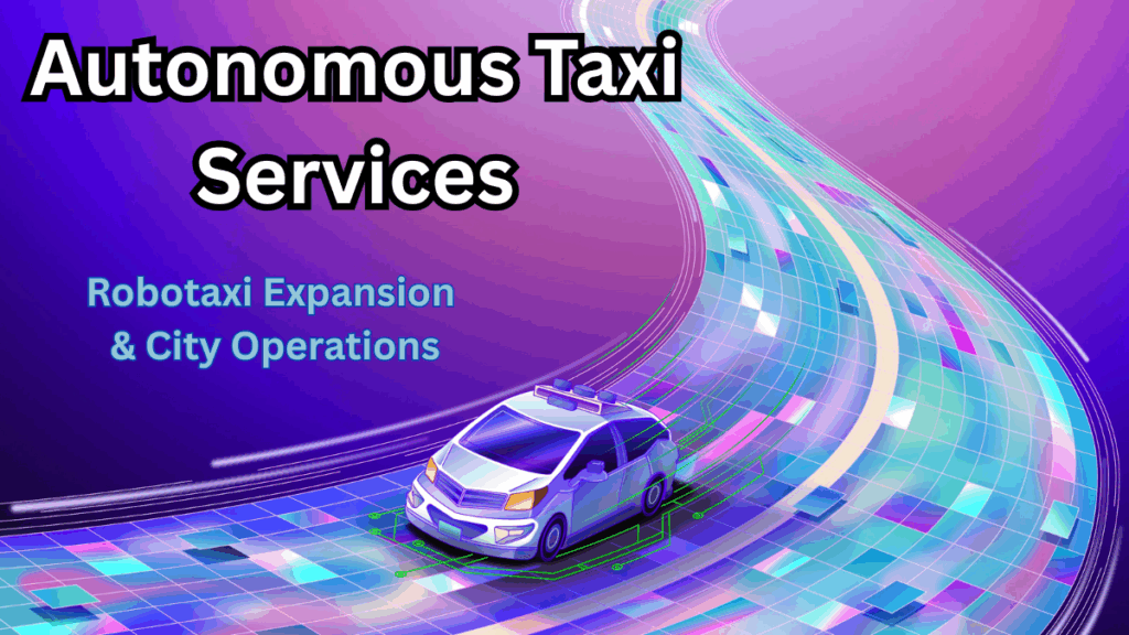 Autonomous Taxi Services 2025: Robotaxi Expansion & City Operations