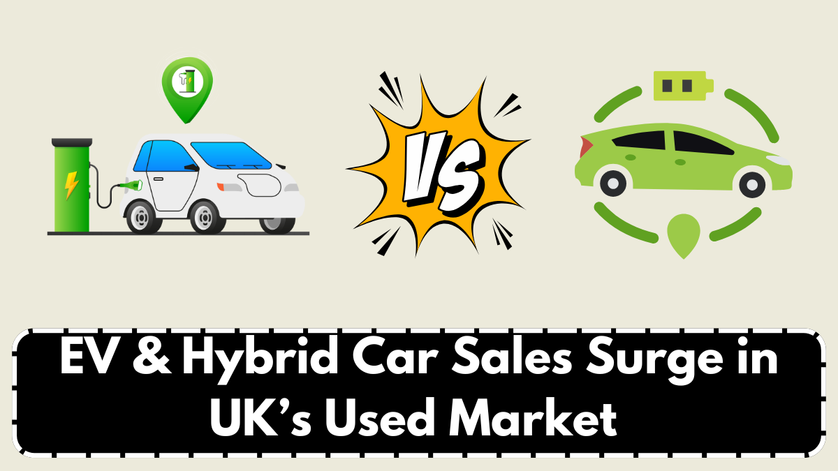 EV & Hybrid Car Sales Surge in UK’s Used Market – July 2025 Report