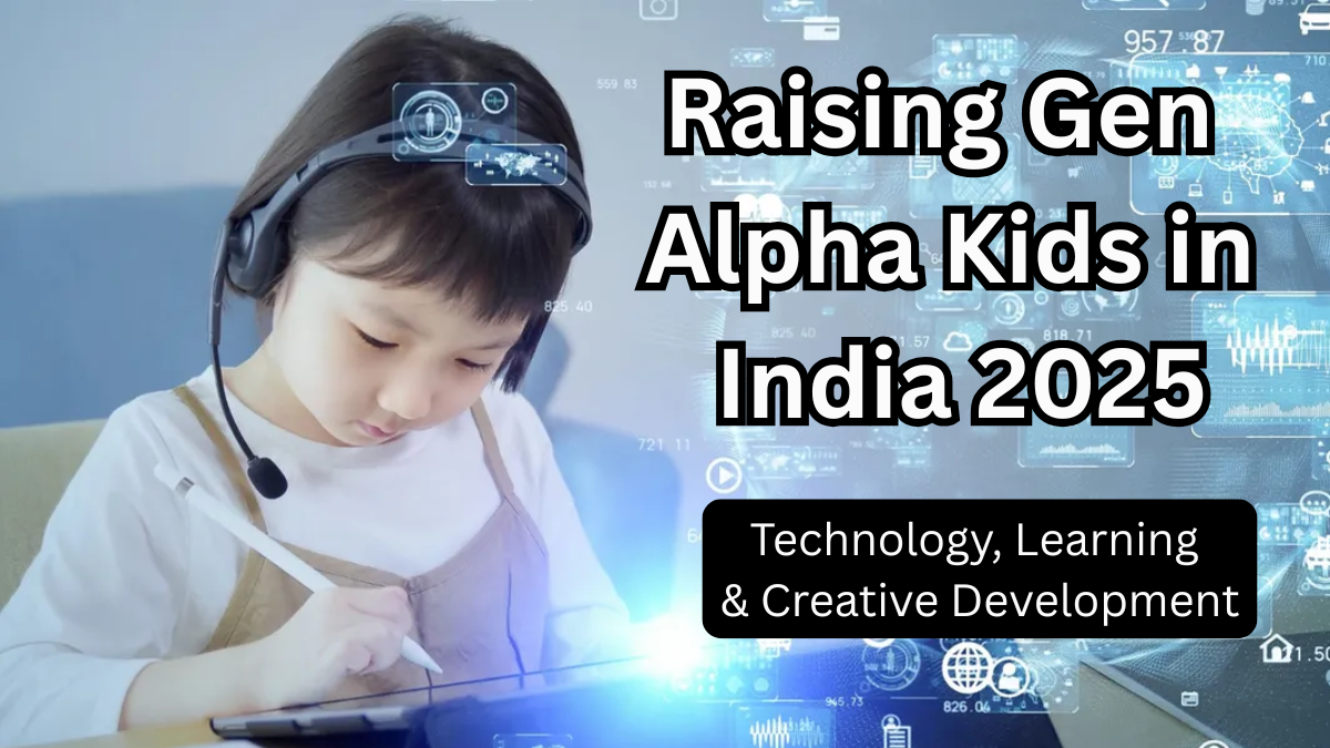 Raising Gen Alpha Kids in India 2025: Technology, Learning & Creative Development