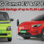 MG Comet EV & ZS EV See Bold Discounts This August — Check Savings of up to ₹1.34 Lakh