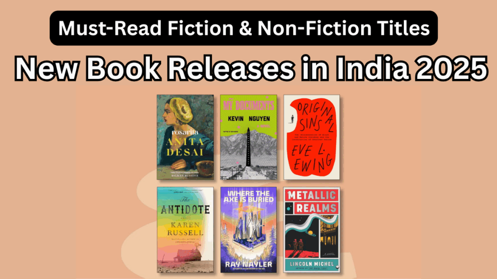 New Book Releases in India 2025 – Must-Read Fiction & Non-Fiction Titles